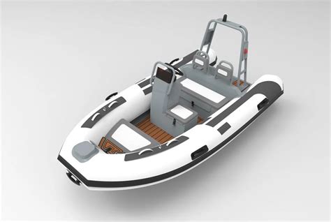 Double Deep V Aluminum Hull Rib 360 Hypalon Inflatable Dinghy For Sale