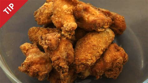 How To Make The Crispiest Fried Chicken Wings Ever Chow Tip Youtube