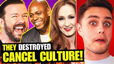 How Cancel Culture Failed To Stop Ricky Jervais Dave Chappelle And Jk