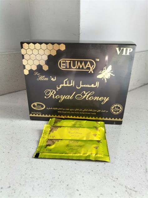 Etumax Royal Honey Vip 24 Sachet Original Malaysia Lazada Indonesia