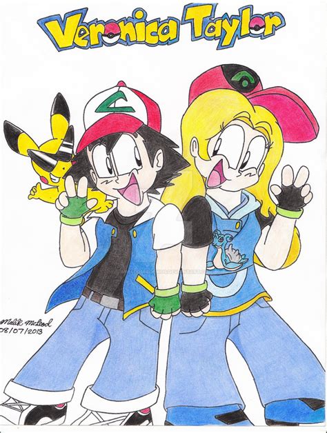 Ash And Veronica Taylor By Immacomicgenius On Deviantart