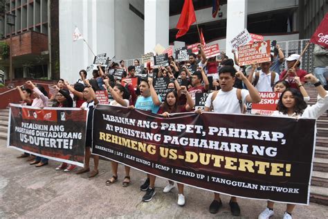 Up Student Groups Vow Bigger Protests Vs Duterte Gov T