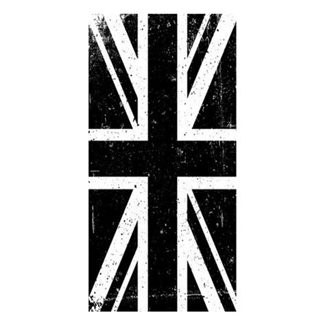 Black And White Union Jack Flag - browndaddy