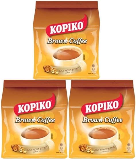 Kopiko Brown Coffee Mix Malaysia Instant Coffee Sachets G Pack