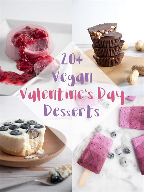 20 Vegan Valentines Day Dessert Recipes Elephantastic Vegan