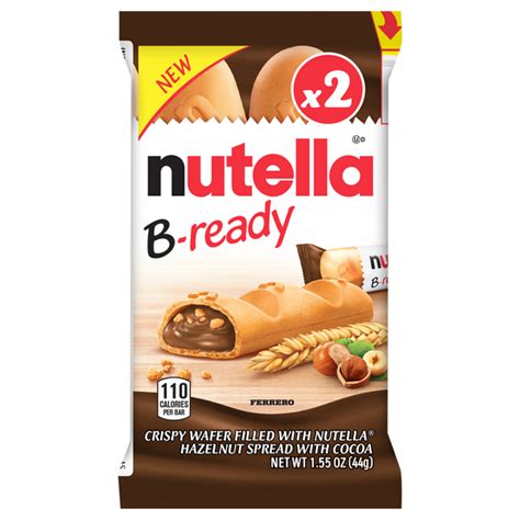 Save On Nutella B Ready Crispy Wafer Hazelnut Spread With Cocoa 2 Ct