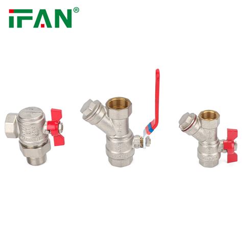 Ifan Free Sample Irrigation Valves Water System Brass Ball Valve