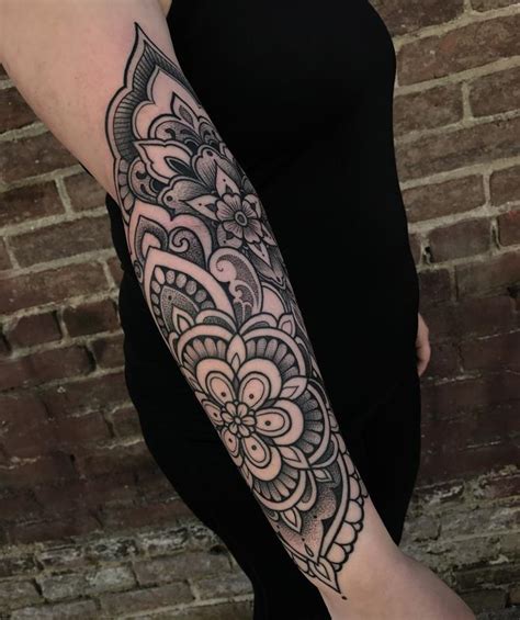 Ornamental Mandala Forearm By Laura Jade TattooNOW