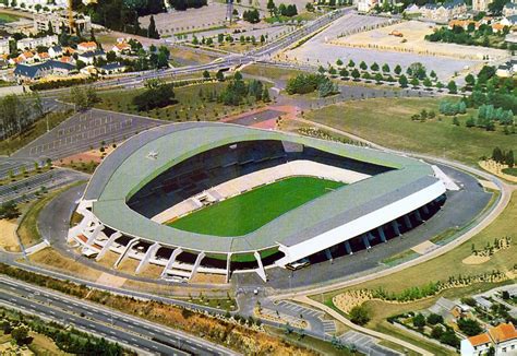 Retro Geographie Nantes Stade De La Beaujoire Architecte