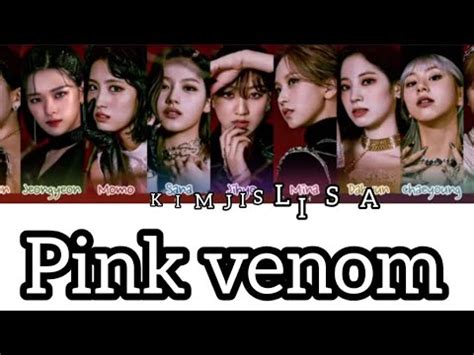 How Would Twice Sing Pink Venom Twice Once Mina Nayeon Momo