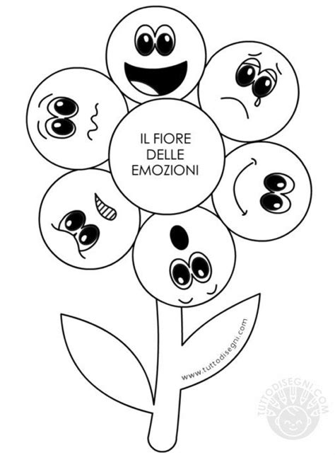 Fiore Delle Emozioni Da Colorare Tuttodisegni