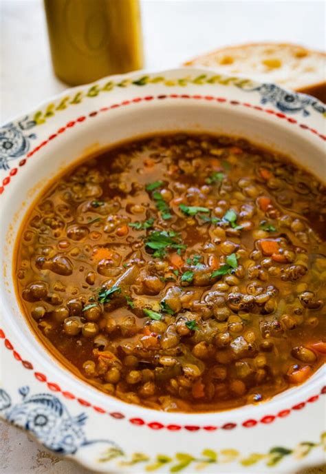 Classic Italian Style Lentils New Year Tradition Cucinabyelena