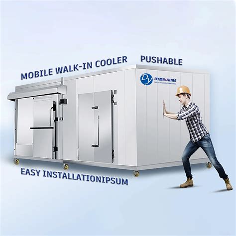 Walk In Cooler Freezer Cold Room Refrigerator Refrigeration Unit