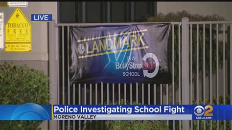 Fight At Moreno Valley Middle School Leaves One Student With Major