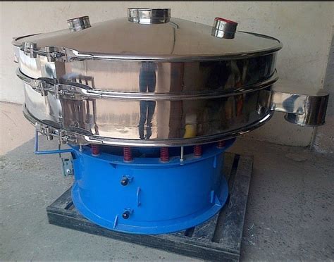 Eccentric Vibrating Shaker Circular Vibro Energy Separators Capacity