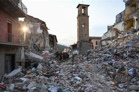 Il Terremoto Di Amatrice Del 24 Agosto 2016