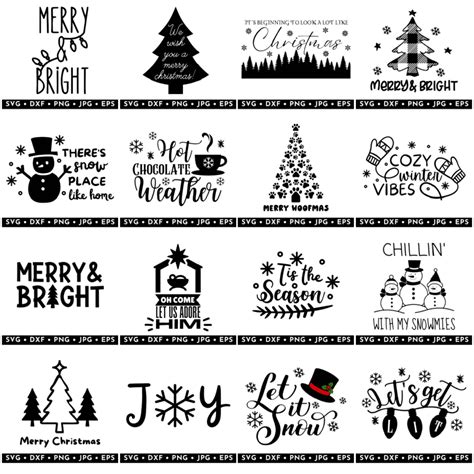 50 Free Christmas SVG Files - Prudent Penny Pincher