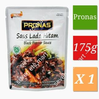 Jual Pronas Stir Fry Sauce Blackpepper Lada Hitam 175 G Shopee Indonesia