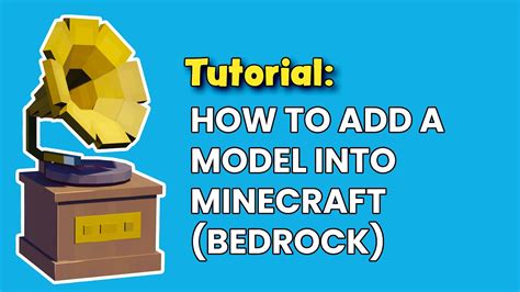 How To Add Your Model Into Minecraft Blockbench Modelling Tutorial