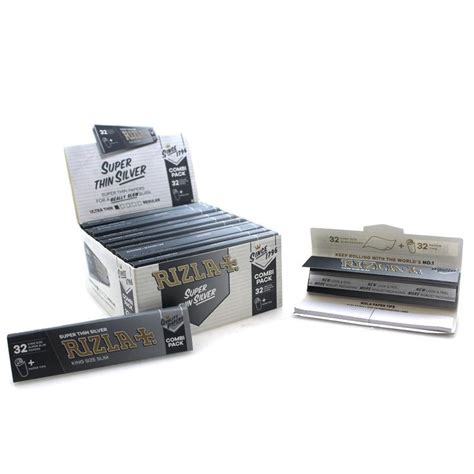 Wholesale Rizla Super Ultra Thin Silver Combi Pack Tips Uk