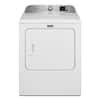 Maytag Cu Ft Volt White Electric Vented Dryer With Moisture