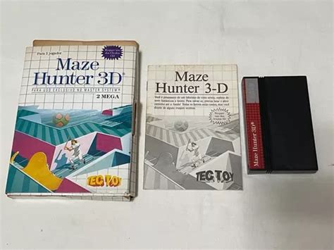 Master System Maze Hunter D Tectoy Completo Caixa Manual Mercadolivre