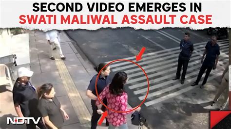 Swati Maliwal Cctv Video New Cctv Footage Shows Swati Maliwal Walking