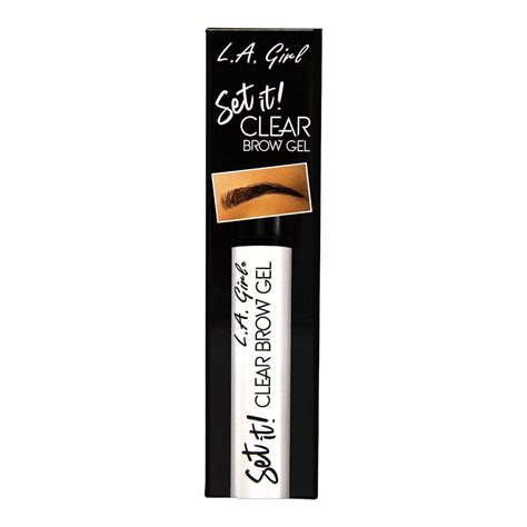 La Girl Set It Clear Brow Gel Swanky Beauty Supply