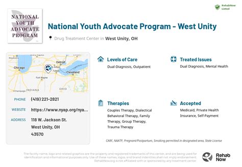 National Youth Advocate Program West Unity • Ohio