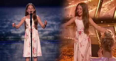 10 Year Old Emanne Beasha Earns The Golden Buzzer From Jay Leno On AGT