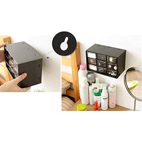 9 Acrylic Black Drawer Plastic Storage Box For Home At Rs 122 Piece In