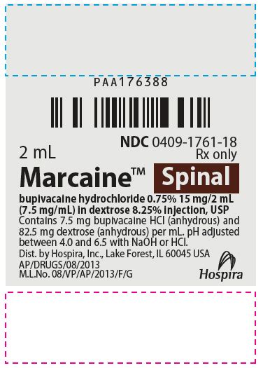 Dailymed Marcaine Spinal Bupivacaine Hydrochloride In Dextrose