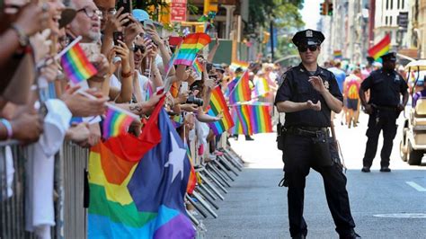 Police Banned From Participating In Nyc Pride Events And March Through