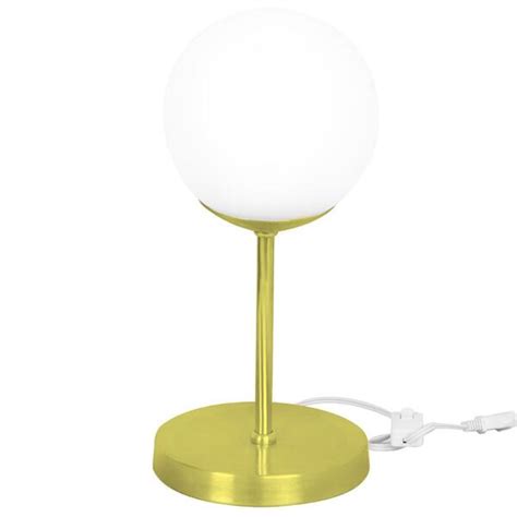 Luminária De Mesa Abajur Orby Dourado Leroy Merlin