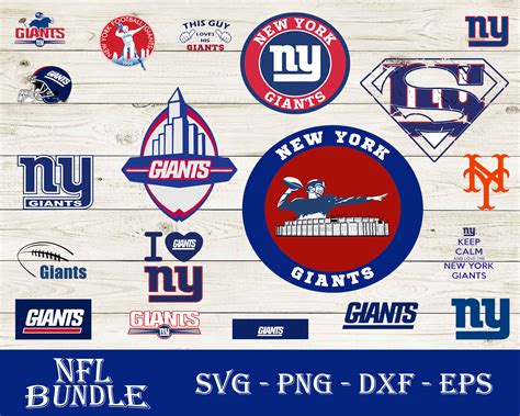 New York Giants SVG Bundle, New York Giants SVG, NFL SVG, PN - Inspire ...