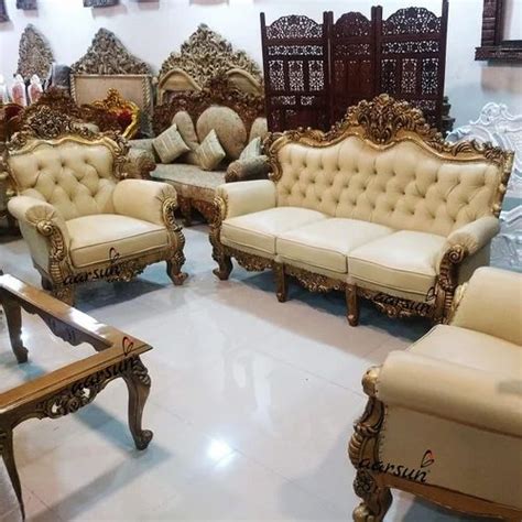 Designer Sofa Set Sopa Sets Wood Manufacturer From Pune