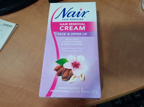 Nair Hair Removal Cream Face & Upper Lip with Sweet Almond Oil reviews in Hair Removal ...