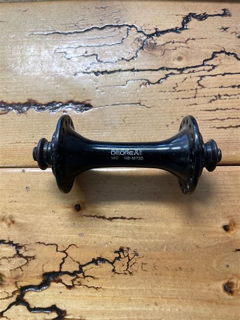 Shimano Deore XT Black HB M730 32 Hole Front Hub Gringineer Cycles