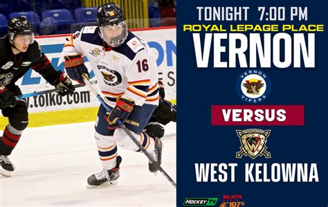 Vipers Game Day – Vipers Kick off Weekend In West K | Vernon Vipers