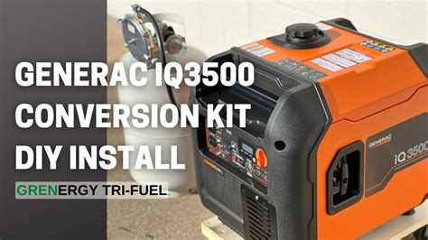 Generac IQ3500 Inverter Generator - DIY Propane and Natural Gas ...