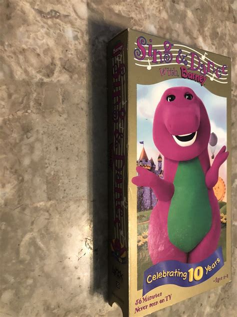 Barney Sing And Dance With Barney Vhs Grelly Usa