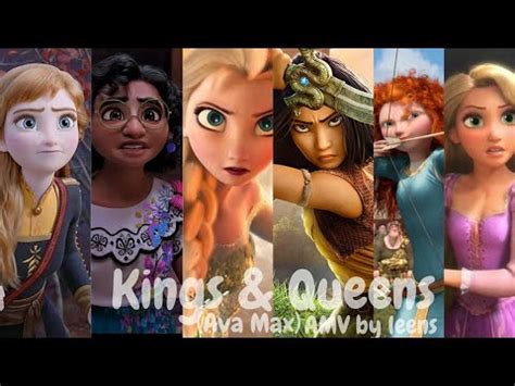 AMV Disney Princess Kings Queens By Leens YouTube