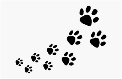 Transparent Dog Paws Clipart Animal Footprints Clipart Hd Png