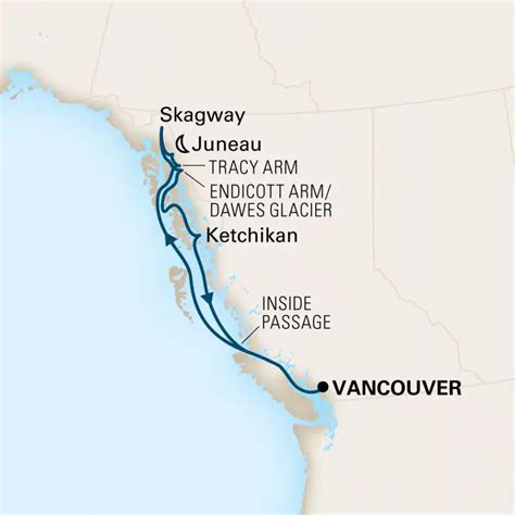 Itinerarios De Alaska En Cruceros Holland America Line