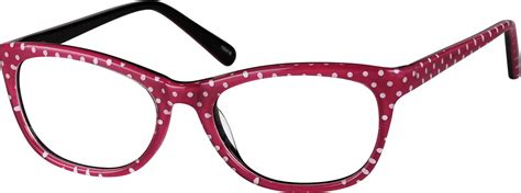 Red Square Glasses 105418 Zenni Optical