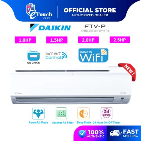 Daikin Wifi R32 Smart Control Air Conditioner 1 0hp Ftv28pb 1 5hp