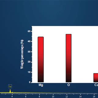 Sem Images And Corresponding Edx Spectrum Of Mgo Ac And