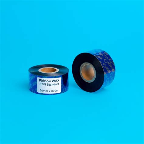 Ріббон WAX RBN Standart 30mm x 300m | Ribbon ua