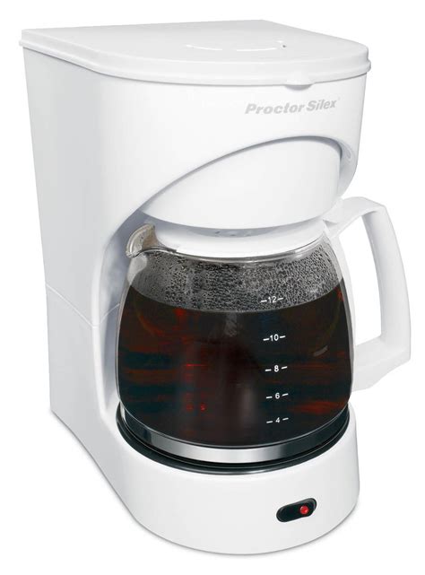 Cafetera 12 Tazas Blanca Proctor Silex Hm4 119900 En Mercado Libre