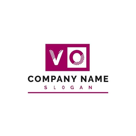 Premium Vector Vo Logo Design Vo Letter Logo Vector Illustration Vector